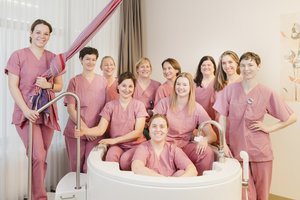 Das Hebammen-Team am St. Josefs-Krankenhauses Potsdam
