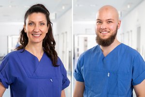 Anne Schiller und Louis Deldique