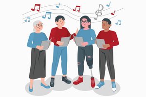Bildmarke Offenes Singen